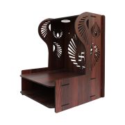 Beautiful Wooden Pooja Stand (Walnut)