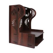 Beautiful Wooden Pooja Stand (Walnut)