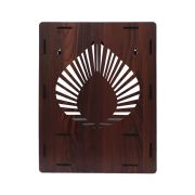 Beautiful Wooden Pooja Stand (Walnut)