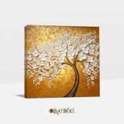 Wooden Wall Art Canvas Painting