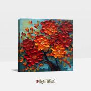 Wooden Wall Art Canvas Painting