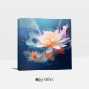 Wooden Wall Art Canvas Painting Multicolour