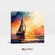 Wooden Wall Art Canvas Painting Wall Art Painting