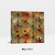 Olive TreeWooden Wall Art  Canvas Painting for Home, Bedroom & Living Room|Engineered Wood Frame|Modern Stylish Hanging Wall Art Painting for Wall Decoration|24 x 24 inch Multicolour