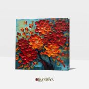 Wooden Wall Art Canvas Painting