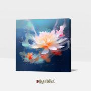 Wooden Wall Art Canvas Painting Multicolour