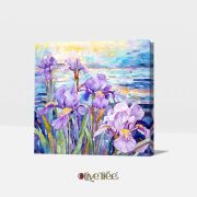 Olive TreeWooden Wall Art Canvas Painting for Home, Bedroom & Living Room|Engineered Wood Frame|Modern Stylish Hanging Wall Art Painting for Wall Decoration|24 x 24 inch Multicolour