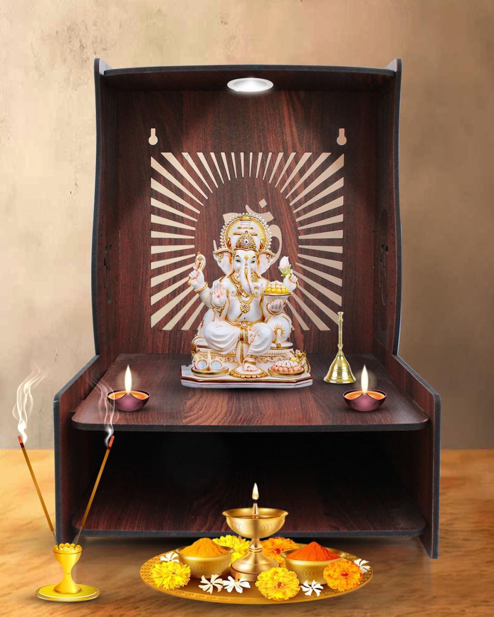 Puja Shelves